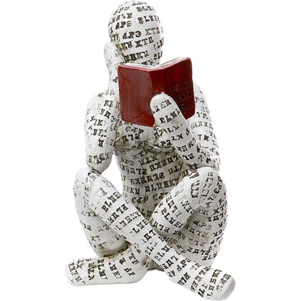 New w Tags Home Decor Gift Reading Statue Aesthetic Sculpture Modern Decoration